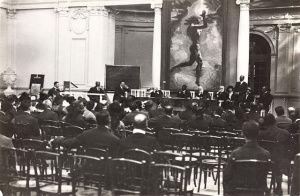 Deuxième Congrès Panafricain, au Palais Mondial, à Bruxelles en septembre 1921 01.jpg